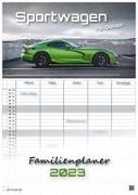 Sportwagen - PS-Boliden - 2023 - Auto - Kalender DIN A3 - (Familienplaner)