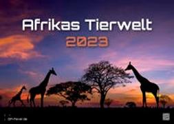 Afrikas Tierwelt - vom Alligator bis Zebra - 2023 - Kalender DIN A3