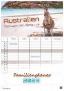 Australien - das Land der Kängurus - 2023 - Kalender DIN A3 - (Familienplaner)