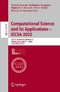 Computational Science and Its Applications ¿ ICCSA 2022