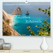 Zakynthos und Kefalonia Trauminseln im Ionischen Meer (Premium, hochwertiger DIN A2 Wandkalender 2023, Kunstdruck in Hochglanz)