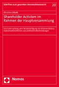 Shareholder Activism im Rahmen der Hauptversammlung