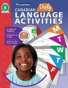 Canadian Daily Language Activities Grade 8