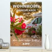 Wohnmobil Jahresplaner (Premium, hochwertiger DIN A2 Wandkalender 2023, Kunstdruck in Hochglanz)