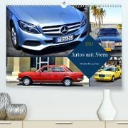 Autos mit Stern - Mercedes-Benz auf Kuba (Premium, hochwertiger DIN A2 Wandkalender 2023, Kunstdruck in Hochglanz)