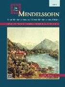 Mendelssohn -- 24 Songs