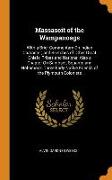 Massasoit of the Wampanoags: With a Brief Commentary on Indian Character, And Sketches of Other Great Chiefs, Tribes and Nations, Also a Chapter on