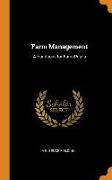 Farm Management: A Handbook for Farm Pupils