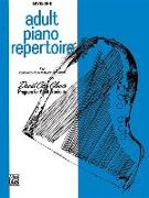 Adult Piano Repertoire: Level 1