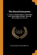 The Record Interpreter: A Collection of Abbreviations, Latin Words and Names Used in English Historical Manuscripts and Records