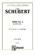 Mass in B-Flat Major: Satb with Satb Soli (Orch.) (Latin Language Edition)