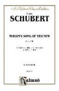 Miriam's Song of Triumph: Satb with S Solo (Orch.) (English Language Edition)