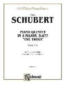 Trout Quintet, Op. 114: Piano, Violin, Viola, Cello, & Bass