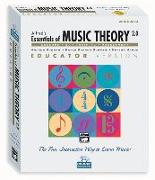 Alfred's Essentials of Music Theory Software, Version 2.0, Vol 2 & 3: Educator Version, Software