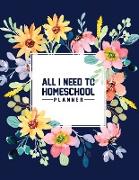 All I Need to Homeschool Planner