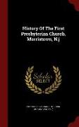 History of the First Presbyterian Church, Morristown, N.J
