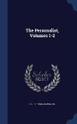 The Personalist, Volumes 1-2