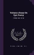 Voltaire's Essay On Epic Poetry: A Study and an Edition