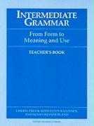 Intermediate Grammar: Teacher's Book