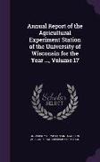 ANNUAL REPORT OF THE AGRICULTU