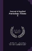 Journal of Applied Psychology, Volume 4