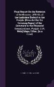 Final Report On the Revision of Settlement, 1878-83, of the Ludhiána District in the Panjáb. [Preceded by the Covering Report of the Secretary to the