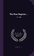 The Eton Register ...: 1841-1850