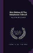 New Edition of the Babylonian Talmud: English Translation, Volume 8