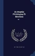 de Nuptiis Philologiae Et Mercurii: Lib. II