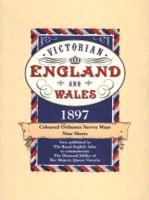 Victorian England and Wales 1897 Coloured Ordnance Survey Maps: All Nine Map Sheets: Slipcased