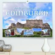 Postkartenmotive aus Edinburgh (Premium, hochwertiger DIN A2 Wandkalender 2023, Kunstdruck in Hochglanz)