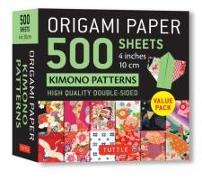 Origami Paper 500 Sheets Kimono Patterns 4" (10 CM)