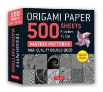 Origami Paper 500 sheets Matrix Patterns 6" (15 cm)