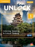 Unlock Level 1 Listening, Speaking and Critical Thinking Student's Book with Digital Pack [With eBook]
