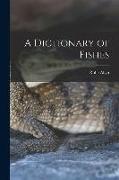 A Dictionary of Fishes