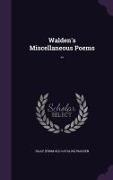 Walden's Miscellaneous Poems