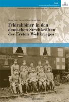 Feldrabbiner in den deutschen Streitkräften des Ersten Weltkrieges