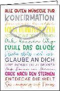 Doppelkarte. Zur Konfirmation (Schrift)