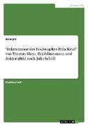 "Bekenntnisse des Hochstaplers Felix Krull" von Thomas Mann. Erzählinstanzen und Auktorialität nach Julia Schöll