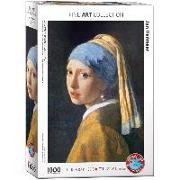 Das Mädchen mit dem Perlenohrring von Jan Vermeer 1000 Teile