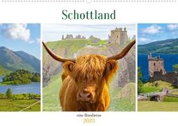 Schottland - eine Rundreise (Wandkalender 2023 DIN A2 quer)