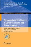 Computational Intelligence in Communications and Business Analytics