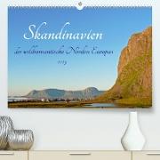 Skandinavien, der wildromantische Norden Europas (Premium, hochwertiger DIN A2 Wandkalender 2023, Kunstdruck in Hochglanz)