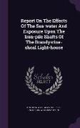 Report On The Effects Of The Sea-water And Exposure Upon The Iron-pile Shafts Of The Brandywine-shoal Light-house