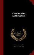 Chemistry for Matriculation