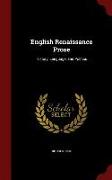 English Renaissance Prose: History, Language, and Politics
