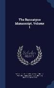 The Bannatyne Manuscript, Volume 1