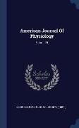 American Journal Of Physiology, Volume 25
