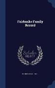Fairbanks Family Record