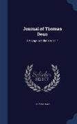 Journal of Thomas Dean: A Voyage to Indiana in 1817